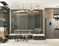 Nội thất căn hộ phong cách Modernism