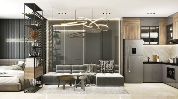 Nội thất căn hộ phong cách Modernism